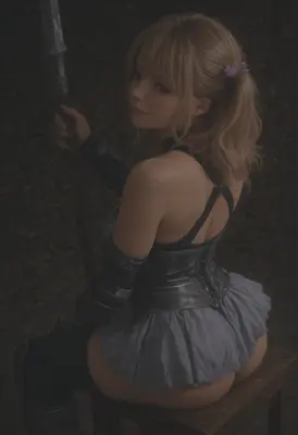 Warrior Maiden in Dark Armor