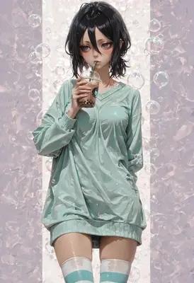 Refreshing Bubble Tea Break