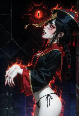 Fiery Demon Empress of the Underworld