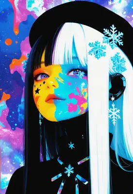 Cosmic Contrast Winter Muse