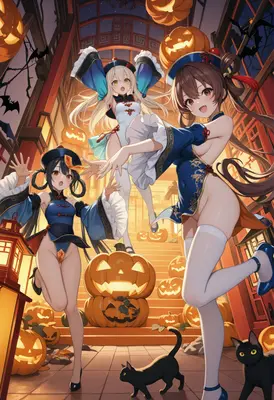 Spirited Halloween Celebration with Friends