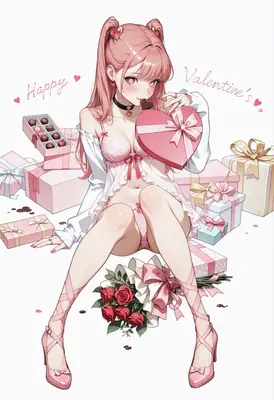 Sweet Valentine Surprise with Pink Gifts