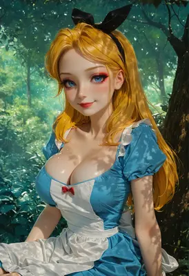 Alice in the Enchanted Forest