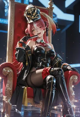 Pirate Captain Enthroned in Style