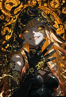 Golden Sorceress of the Arcane Void