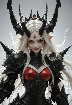 Demon Queen in Spiked Armor