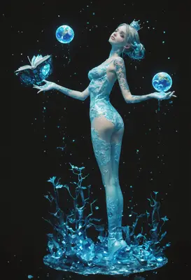 Celestial Water Goddess of Creation