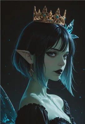 Ethereal Fae Queen in Twilight