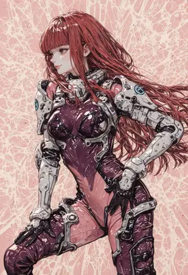 Red Haired Cybernetic Combat Specialist