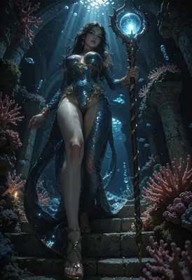 Siren Mage of the Abyssal Ruins
