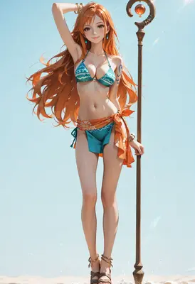 Navigator Nami in Summer Beach Attire