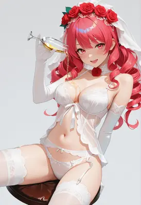 Playful Bride Pouring Sparkling Wine