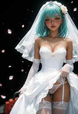 Deadly Bride with a Chainsaw