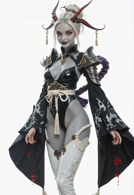 Demon Empress in Battle Armor
