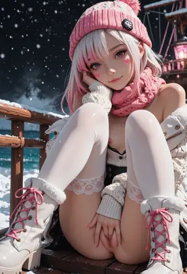 Winter Serenity in Pink