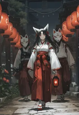 Fox Spirit Shrine Procession