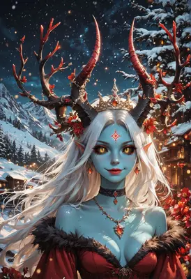 Winter Queen of the Enchanted Forest