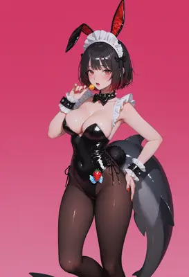 Sweet Strawberry Bunny Maid