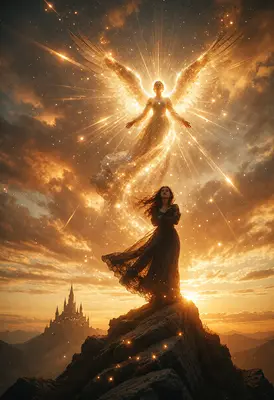 Divine Guardian Watching Over The Kingdom