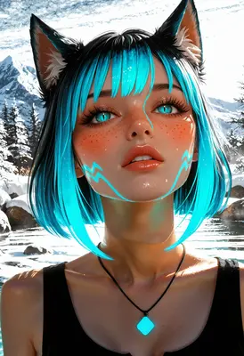 Neon Eared Guardian of Winter