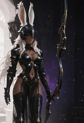 Dark Knight Bunny Archer Guardian