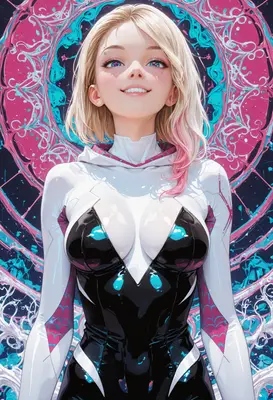 Spider Gwen Radiant Portrait