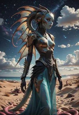 Celestial Aquatic Guardian of the Dunes