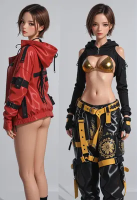 Dual Style Urban Fashion Showcase