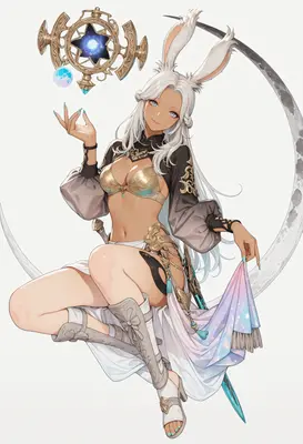 Celestial Viera Astrologian Magic