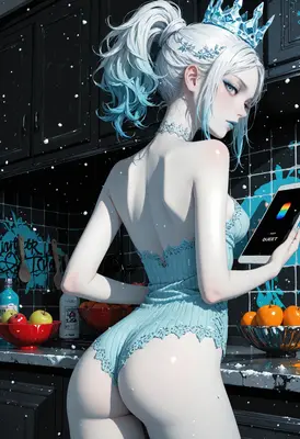Ice Queen in the Kitchen
