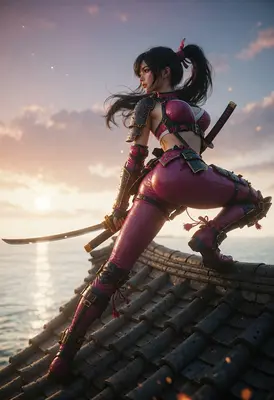 Kunoichi Guardian of the Golden Sunset