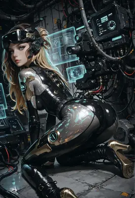 Cybernetic Pilot in the Command Center