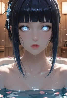 Serene Beauty in the Hot Spring