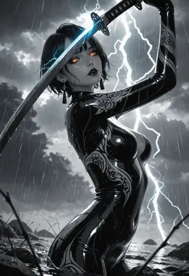 Lightning Blade Storm Warrior