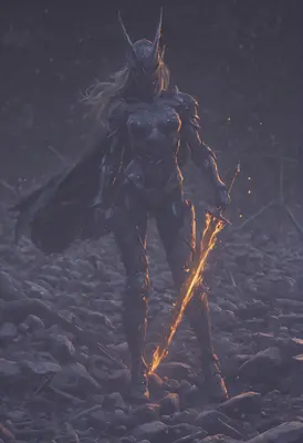 Knight of the Burning Blade