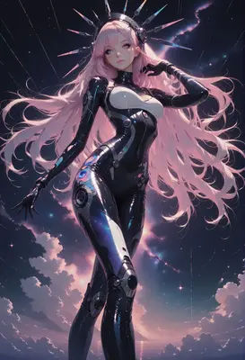 Celestial Cyborg Queen of the Stars