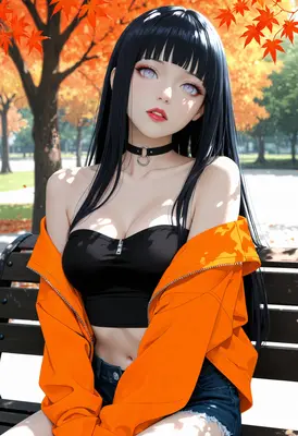 Autumn Serenity with Byakugan Eyes