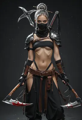 Deadly Shadow Warrior Assassin