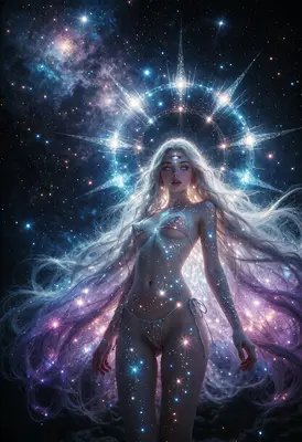 Celestial Goddess of the Cosmic Void
