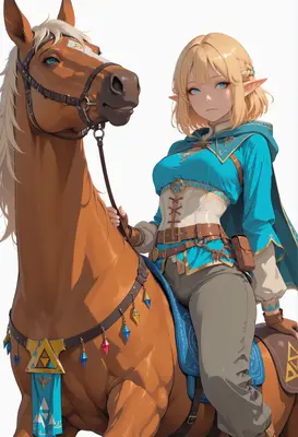 The Elf Princess and Her Steed