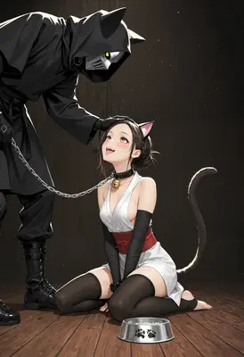 Obedient Cat Girl and Her Master