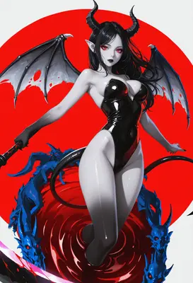Siren of the Crimson Abyss
