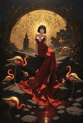 Goddess of the Red Hourglass