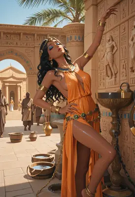 Graceful Queen of the Ancient Sands
