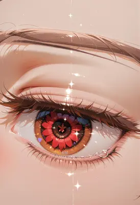 A Blooming Floral Gaze