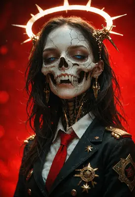 Divine Undead Officer in Red