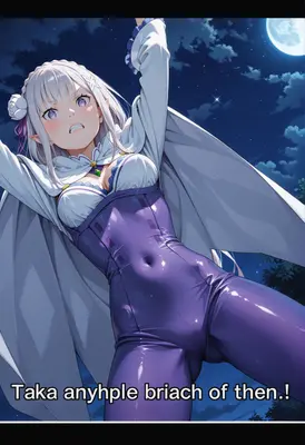 Emilia Under the Full Moon