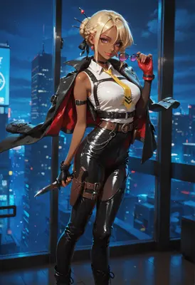 Urban Assassin in Night City