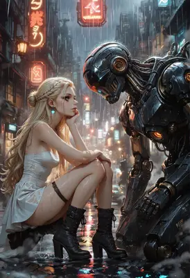 A Moment Between Human and Machine