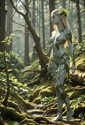 Ethereal Forest Dryad Spirit